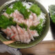 自分で釣った魚を味わう